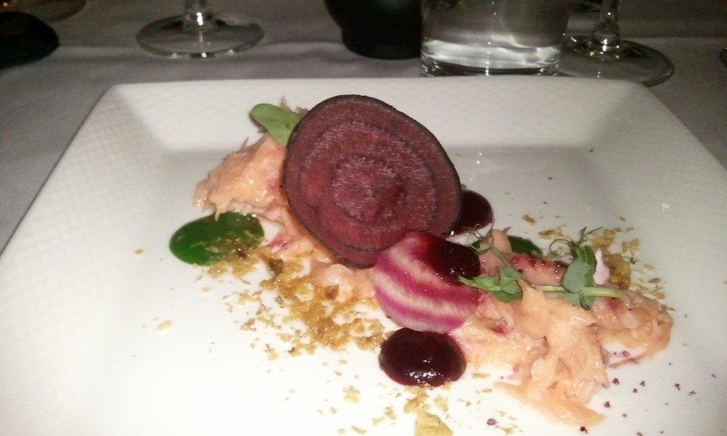 Zalm met biet