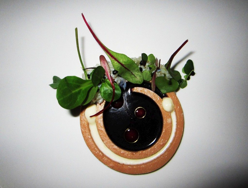 Librije foie, krab