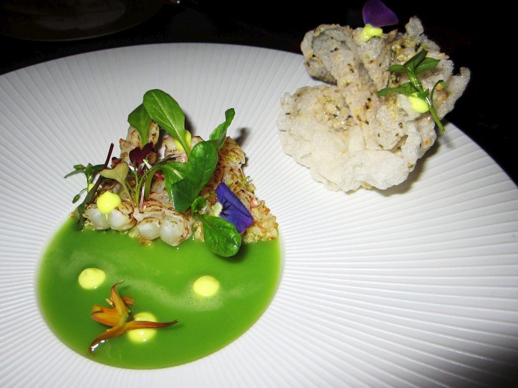 Librije Langoustine met snijboon