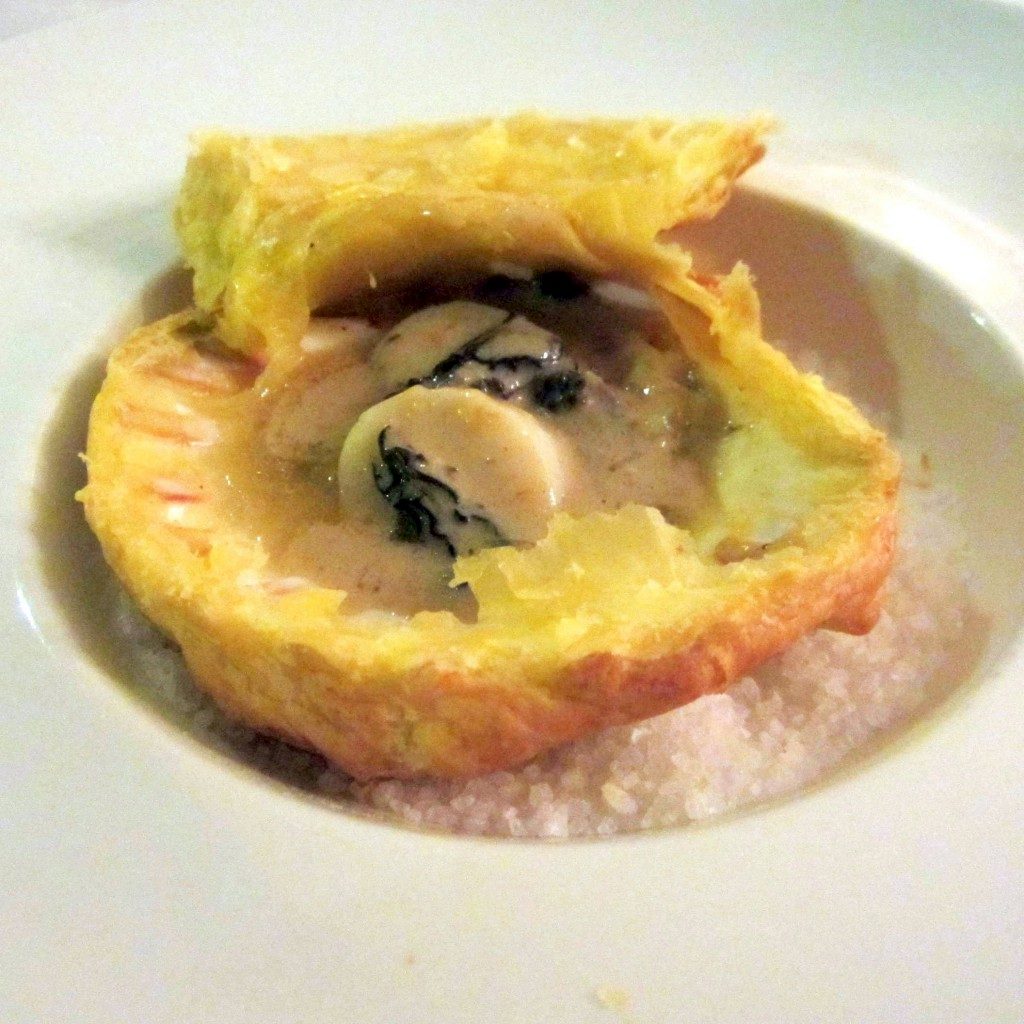 Villa la Ruche coquille en croute